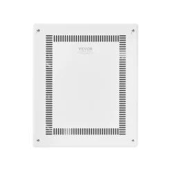 VEVOR Structured Media Enclosure, 17-Inch, Recessed in-Wall Media Box with Cover, Wall-Mount Cable Management Box Kit, Structured Wiring Multi-Media Cabinet, Cold-Rolled Steel, for TV Home Theater