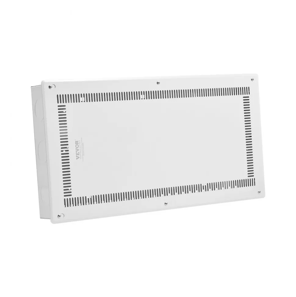 VEVOR Structured Media Enclosure, 28-Inch, Recessed in-Wall Media Box with Cover, Wall-Mount Cable Management Box Kit, Structured Wiring Multi-Media Cabinet, Cold-Rolled Steel, for TV Home Theater