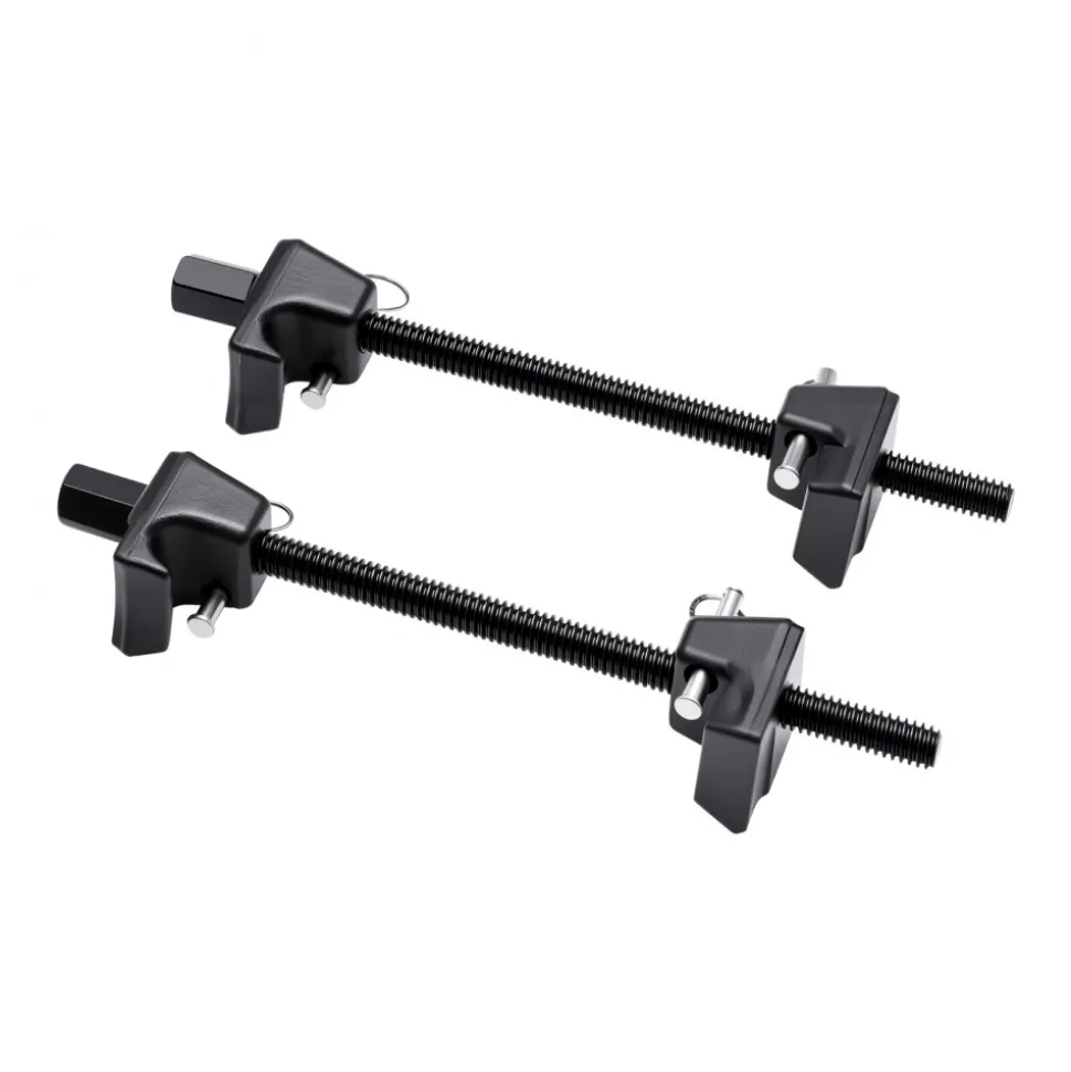 VEVOR Strut Spring Compressor, 2 Pack, Heavy Duty Coil Spring Compressor Tool with 10.4 Inches(256 mm) Range, Compatible with 0.86 inches(22 mm) Hex Sockets, Fit for Car Truck Motorcycle, Black