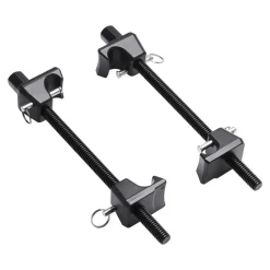 VEVOR Strut Spring Compressor, 2 Pack, Heavy Duty Coil Spring Compressor Tool with 10.4 Inches(256 mm) Range, Compatible with 0.86 inches(22 mm) Hex Sockets, Fit for Car Truck Motorcycle, Black