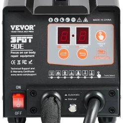 VEVOR Stud Welder Dent Repair Kit, 220V 3KW Spot Welder Dent Puller with Auto/Manual Welding & 7 Versatile Modes, Auto Body Spot Welding Dent Puller Machine for Car, Truck Dent Repair