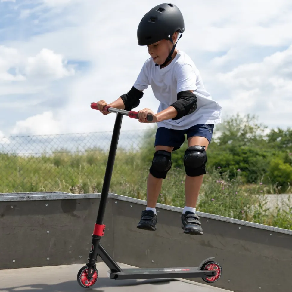 VEVOR Stunt Scooter, Pro Complete Trick Scooters for Kids Ages 11-13 Years, Teens, Adults, Boys, and Girls, Freestyle Street Rider for Intermediate and Beginner, Double Layer Lightweight Aluminum Deck
