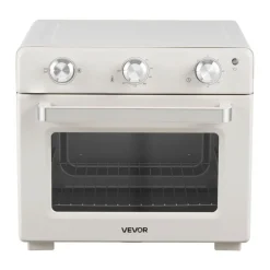 VEVOR Sublimation Oven Machine, 26 Qt, Fits 40oz Tumblers, with 50 Shrink Films, 1 Tape and 2 Heat Gloves, 360° Turbo Convection for Sublimation Blank Tumblers, Mugs, Bowls, Off-White