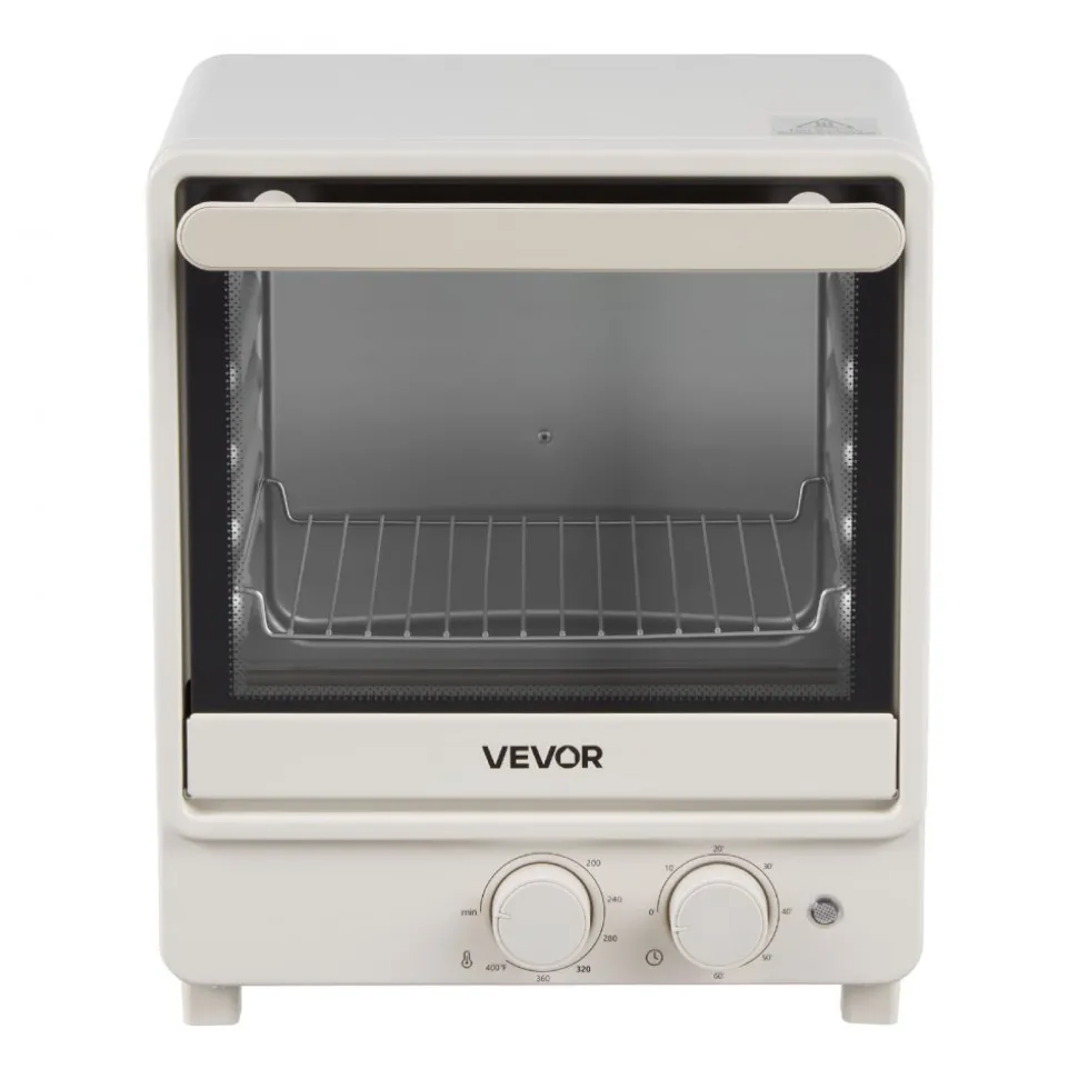 VEVOR Sublimation Oven Machine, 13 Qt, Fits 20oz Tumblers, with 1 Heat Air Gun, 50 Shrink Films, 1 Tape and 2 Heat Gloves, Oven for Sublimation Blank Tumblers, Mugs, Bowls, Off-White