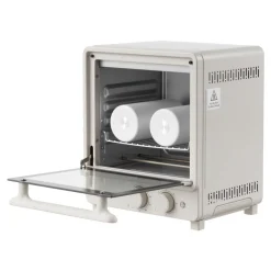 VEVOR Sublimation Oven Machine, 13 Qt, Fits 20oz Tumblers, with 1 Heat Air Gun, 50 Shrink Films, 1 Tape and 2 Heat Gloves, Oven for Sublimation Blank Tumblers, Mugs, Bowls, Off-White