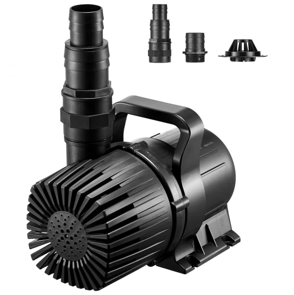 VEVOR Submersible Water Pump, 280W 4500GPH, Aquarium Return Pump with 16.4 ft Lift Height & 180° Adjustable Flow Direction, Suitable for Pond, Aquarium, Fountain, Waterfall, and Fish Tank
