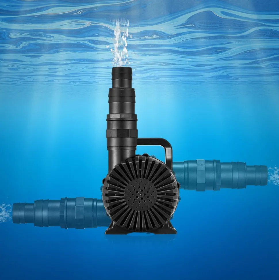 VEVOR Submersible Water Pump, 280W 4500GPH, Aquarium Return Pump with 16.4 ft Lift Height & 180° Adjustable Flow Direction, Suitable for Pond, Aquarium, Fountain, Waterfall, and Fish Tank