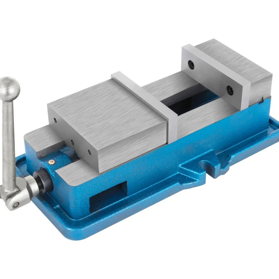VEVOR 5" Super-Lock Vise For NC/CNC Machines Bench Clamp Vise High Precision, Vise Clamp Vice CNC Vise Lockdown Vise Drilling 125mm Width CNC 24KN