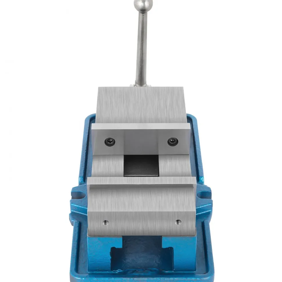 VEVOR 5" Super-Lock Vise For NC/CNC Machines Bench Clamp Vise High Precision, Vise Clamp Vice CNC Vise Lockdown Vise Drilling 125mm Width CNC 24KN