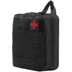 VEVOR Survival First Aid Kit, 250 Pieces, 600D Nylon Trauma First Aid Bag, Survival Gear and Equipment, Emergency Kits, for Men Women Camping, Boat, Earthquake, Hiking, Hunting, and Outdoor Adventure