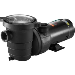 VEVOR Swimming Pool Pump 2.0HP 115V 1500W, Single Speed Pumps for Above Ground Pool, Powerful Pool Pumps with Strainer Basket, 5400 GPH Max. Flow, ETL Certification