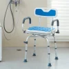 VEVOR Swivel Shower Chair 360 Degree, Adjustable Shower Seat with Pivoting Arms for Inside Showers or Tubs, Non-Slip Rotating Bathtub Shower Chair for Elderly Disabled Injured, 400LBS Capacity