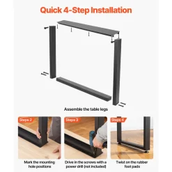 VEVOR Table Legs, 29.1