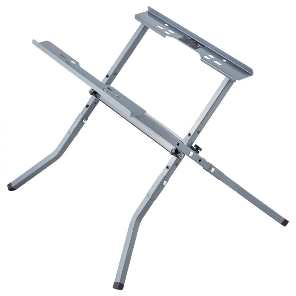 VEVOR Table Saw Folding Stand, 350 lbs / 158.76 kg Load Capacity, Portable Compact Table Saw Stand, Heavy Duty Construction, Easy Storage, Foldable Design, Universal for Most Brands of Table Saws