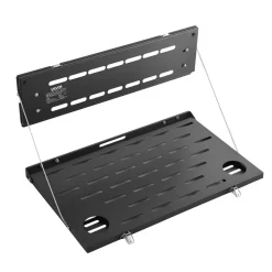 VEVOR Tailgate Table for 2021-2026 Ford Bronco 4 Door Hardtops (Exclude Bronco Sport), Foldable Molle Panel Drop Down Table, Rear Door Cargo Storage Rack Shelf Luggage Holder Carrier