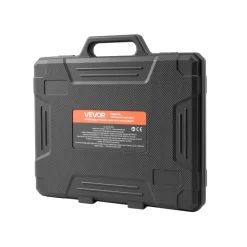 VEVOR Tap and Die Set, 60-Piece Metric and SAE Sizes M3 to M12, #4 to 1/2