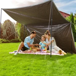 VEVOR Tarp Heavy Duty Waterproof 20x30 ft, Plastic Poly Tarp Cover 10 Mil, Multi Purpose Tear UV and Temperature Resistant Outdoor Tarpaulin with High Durability Reinforced Grommets (Silver/Brown)