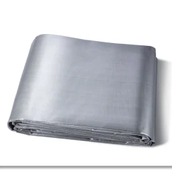 VEVOR Tarp Waterproof 16x20 ft, Plastic Poly Tarp Cover 10 Mil, Multi Purpose Tear UV and Temperature Resistant Outdoor Tarpaulin with High Durability Reinforced Grommets (Silver/Brown)