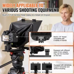 VEVOR Teleprompter, 10