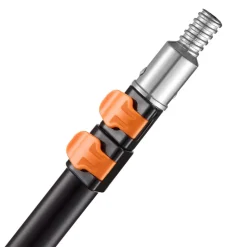 VEVOR Telescopic Extension Pole, 1.76-4 FT Multi-Purpose Extendable Pole, Sturdy Aluminum Alloy Paint Pole Extension with Flip-Lock Design, High Reach Roller Stick for Painting, Dusting and Cleaning