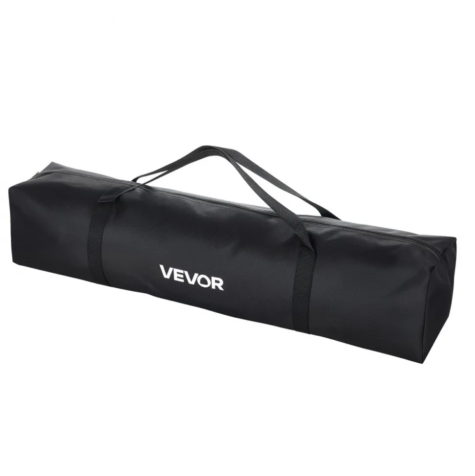 VEVOR Tennis Ball Hopper, Holds 120 Tennis Balls, Foldable Pickleball Basket Cart with Wheels for Easy Pick Up, Lightweight Aluminum Alloy, Portable Pickleball Caddy with Storage Bag, for Training