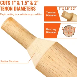 VEVOR Tenon Cutter, 1
