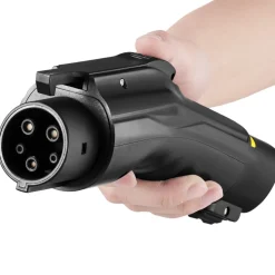 VEVOR Tesla to J1772 Charging Adapter, Max 48 Amp 240V, J1772 EVs Charger Adapter, with IP65 Storage Bag Anti-Drop Lock, for Tesla High Powered Wall Connector, Destination Charger and Mobile Connector
