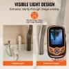 VEVOR Thermal Imaging Camera, 256 x 192 IR Resolution Pocket Infrared Thermal Imager with WiFi, 25Hz Refresh Rate Thermal Camera Pocket with 3.2" Touch Screen, 0.3MP Visual Camera, -4℉-1022℉, IP54