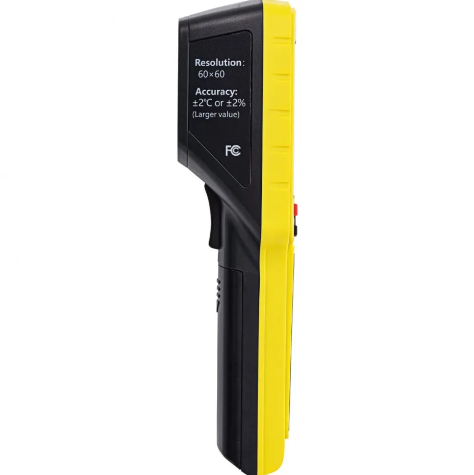 VEVOR Thermal Imaging Camera, 60x60 (3600 Pixels) IR Resolution Infrared Camera with 2.8" Color Display Screen, Built-in SD Card and Li-ion Battery, for HVAC, Electrical System Automatic Detect
