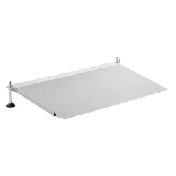 VEVOR Threshold Ramp for Doorways, 42.5 x 23.2 in, Platform Aluminum Wheelchair Ramp with Adjustable Height, Non-Slip Door Threshold Ramps, 1000 lbs Capacity, for Home Steps, Wheelchairs, Walkers