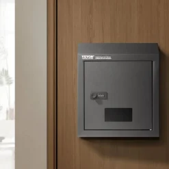 VEVOR Through The Door Key Drop Box, Heavy Duty Steel Through the Door Mailbox with 12