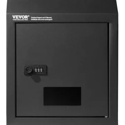 VEVOR Through The Door Key Drop Box, Heavy Duty Steel Through the Door Mailbox with 12