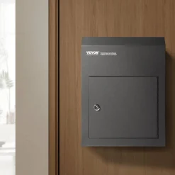 VEVOR Through The Door Key Drop Box, Heavy Duty Steel Through the Door Mailbox with 1.8