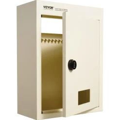 VEVOR Through The Wall Drop Box, Heavy Duty Steel Through the Wall Mailbox with 2.8-7.9