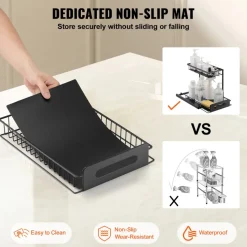 VEVOR 2 Tier Pull Out Cabinet Organizer(10.7