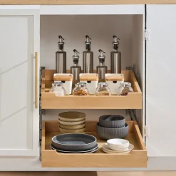 VEVOR 2 Tier Pull Out Cabinet Organizer, 20