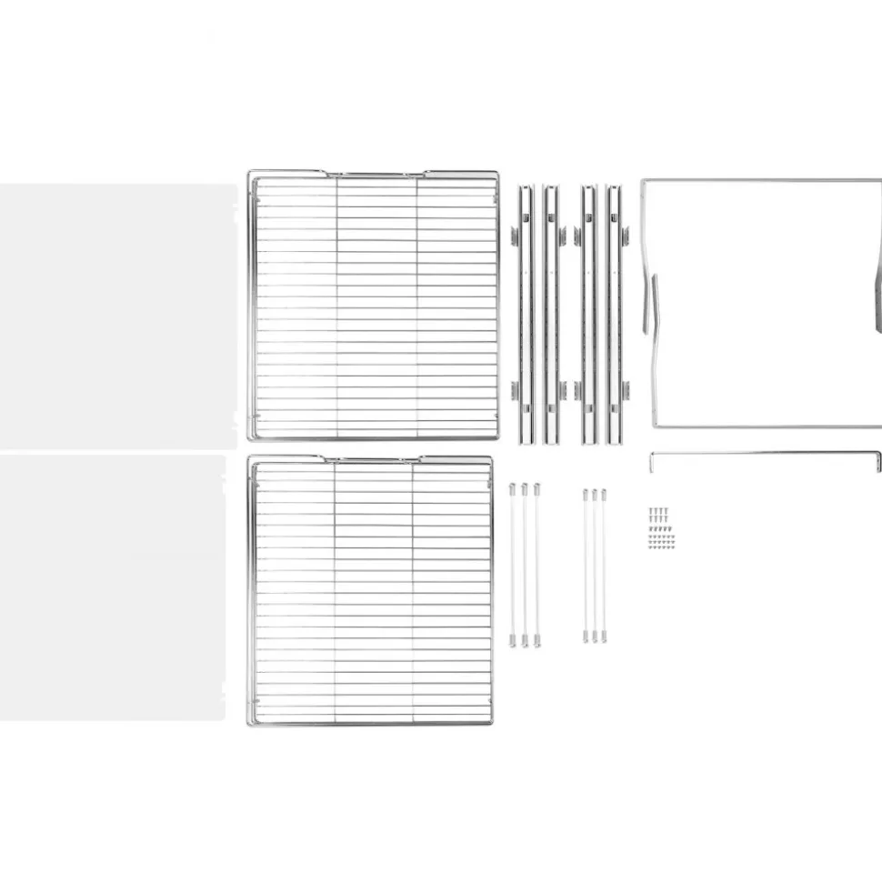 VEVOR 2 Tier 20"Wx21"Dx15"H Pull Out Cabinet Organizer, Heavy Duty Slide Out Pantry Shelves, Steel Roll Out Drawers, Sliding Drawer Storage for Home, 21.5"Wx22"Dx18"H Install Size for Cabinet