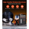 VEVOR TIG Welder, 225A 6-In-1 Aluminum Welding Machine (Large LED Display)- AC TIG/DC TIG/AC Pulse TIG/DC Pulse TIG/Spot TIG/MMA(Stick), 110&220V Dual Voltage Electric Welder with IGBT Inverter