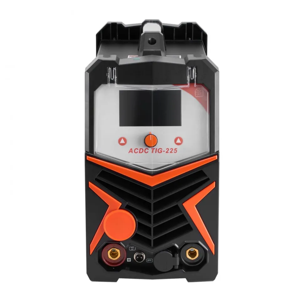 VEVOR TIG Welder, 225A 6-In-1 Aluminum Welding Machine (Large LED Display)- AC TIG/DC TIG/AC Pulse TIG/DC Pulse TIG/Spot TIG/MMA(Stick), 110&220V Dual Voltage Electric Welder with IGBT Inverter