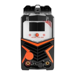 VEVOR TIG Welder, 200A 6-In-1 Aluminum Welding Machine (LED Display) - AC TIG/DC TIG/AC Pulse TIG/DC Pulse TIG/Spot TIG/MMA(Stick), 110&220V Dual Voltage Electric Welder with Synergic Control IGBT