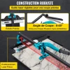 VEVOR Tile Cutter, 48 Inch Manual Tile Cutter, Tile Cutter Tools with Single Rail & Double Brackets, 3/5 in Cap with Precise Laser Guide, Snap Tile Cutter for Precision Cutting Porcelain Tiles Industr