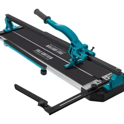 VEVOR Tile Cutter, 48 Inch Manual Tile Cutter, Tile Cutter Tools with Single Rail & Double Brackets, 3/5 in Cap with Precise Laser Guide, Snap Tile Cutter for Precision Cutting Porcelain Tiles Industr