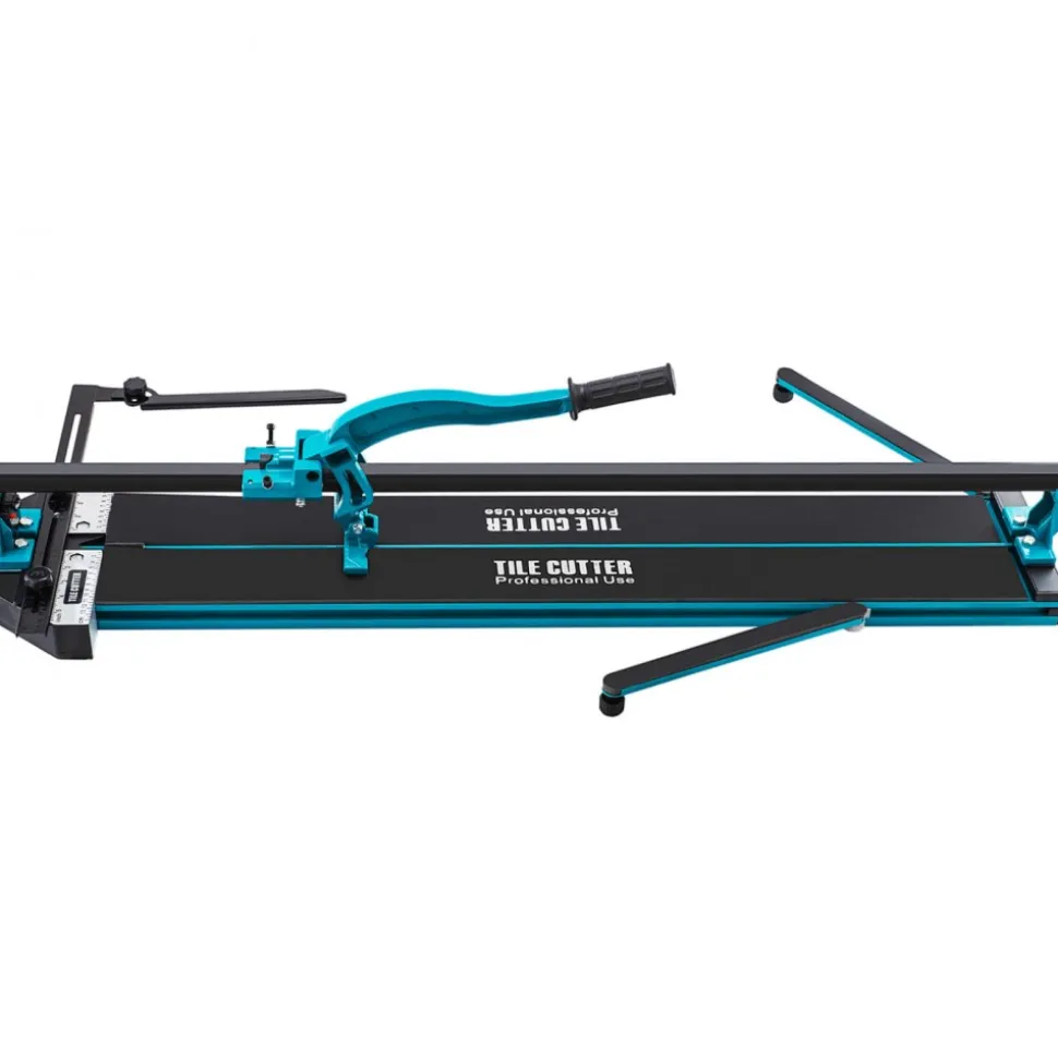 VEVOR Tile Cutter, 48 Inch Manual Tile Cutter, Tile Cutter Tools with Single Rail & Double Brackets, 3/5 in Cap with Precise Laser Guide, Snap Tile Cutter for Precision Cutting Porcelain Tiles Industr