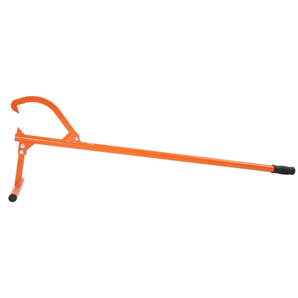 VEVOR Timberjack, 48 in, Heavy Duty Log Lifter with Metal Handle, Log Roller with Adjustable Cant Hook, Logging Tools Log Jack for Logs Ups to 15" Dia, Timber Jack for Rolling Cutting Lifting Logs