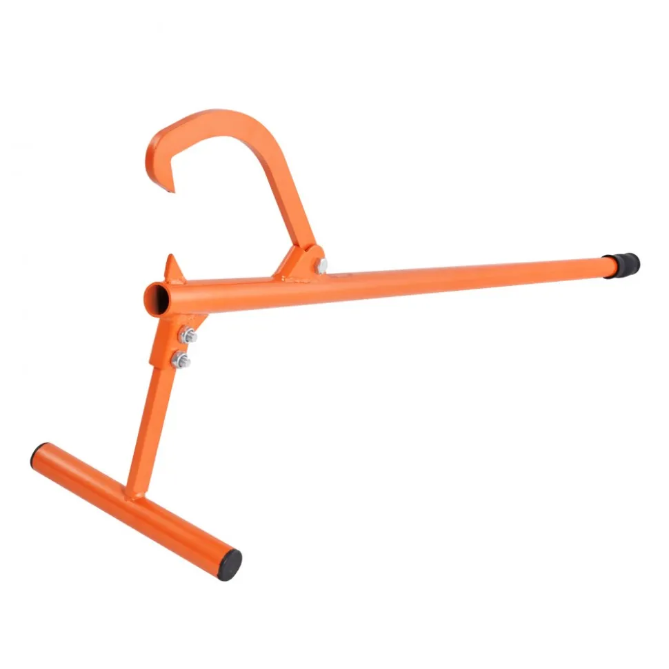 VEVOR Timberjack, 48 in, Heavy Duty Log Lifter with Metal Handle, Log Roller with Adjustable Cant Hook, Logging Tools Log Jack for Logs Ups to 15" Dia, Timber Jack for Rolling Cutting Lifting Logs