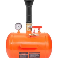 VEVOR Tire Bead Blaster, 5 Gallon/19L Capacity, Includes Pressure Gauge & Handle, 145 PSI Max Inflation Tank, Operates Between 85-116 PSI for Cars, Trucks, and ATVs