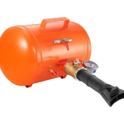 VEVOR Tire Bead Blaster, 5 Gallon/19L Capacity, Includes Pressure Gauge & Handle, 145 PSI Max Inflation Tank, Operates Between 85-116 PSI for Cars, Trucks, and ATVs