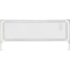 VEVOR Toddler Bed Rail, Kids Beds Guard Rail with Reinforced Iron Pipe and Oxford Cloth, Adjustable Height Bed Side Railing, Portable Guard Bumper Barrier for Crib, Bunk, 59.06 x 35.04 in, 1 Piece