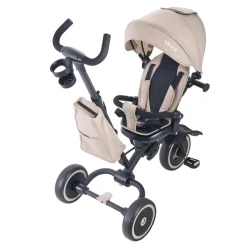 VEVOR Toddler Tricycle & Stroller for 18 Months to 5 Year Old, 7-in-1 Kids Trike with Parent Push Handle, Canopy, Rotating Seat and Storage, Tricycle for Toddlers, Birthday Toy for Boys and Girls