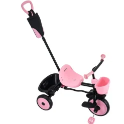 VEVOR Toddler Tricycle & Stroller for 18 Months to 5 Year Old, Kids Trike with Parent Push Handle, Adjustable Seat & Storage for Outdoor Play, Tricycle for Toddlers, Birthday Toy for Boys and Girls